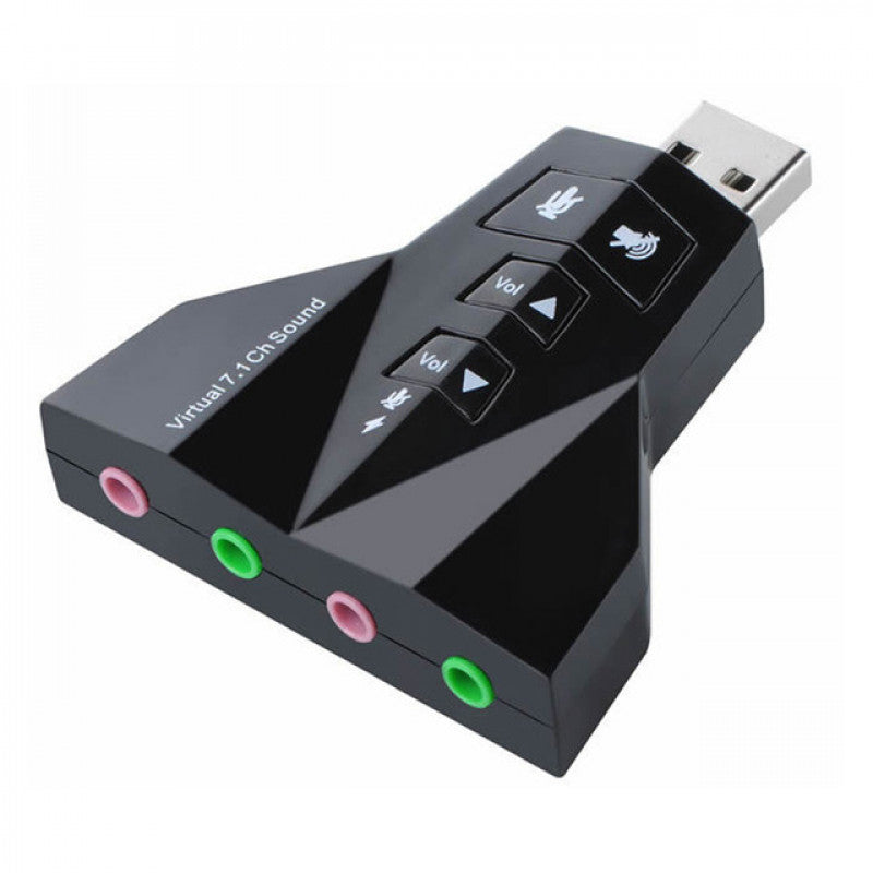 Adaptador de Som Usb 7.1 Channel Sound Xtrad Xt-2031