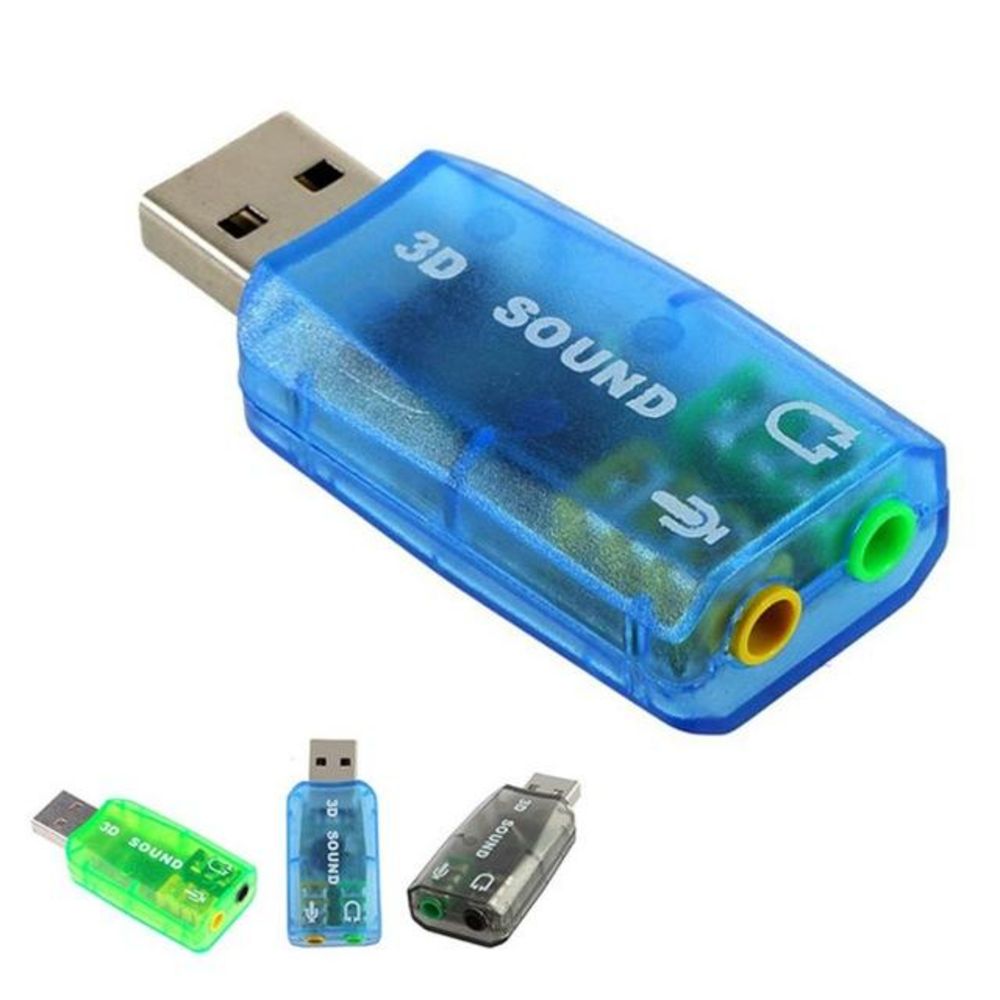 Adaptador de Som Usb Canal Virtual 5.1 Xtrad Xt-2026