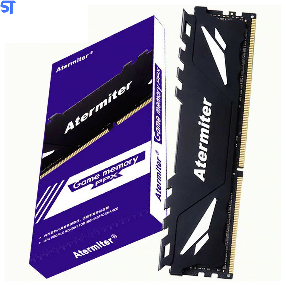 Memoria Ram Desktop DDR3  8GB 1333MHz Atermiter Preta