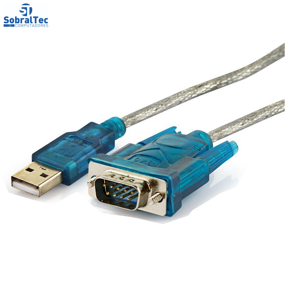 Cabo Conversor Usb Db9 x Serial Rs-232