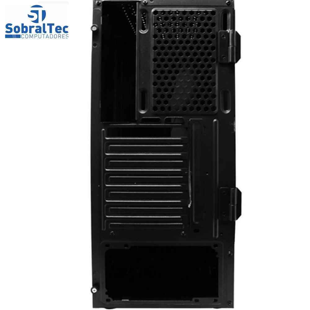 Gabinete Gamer Bg-018 Preto Bluecase - Sem Fonte / Led Rgb / Usb 3.0 Frontal
