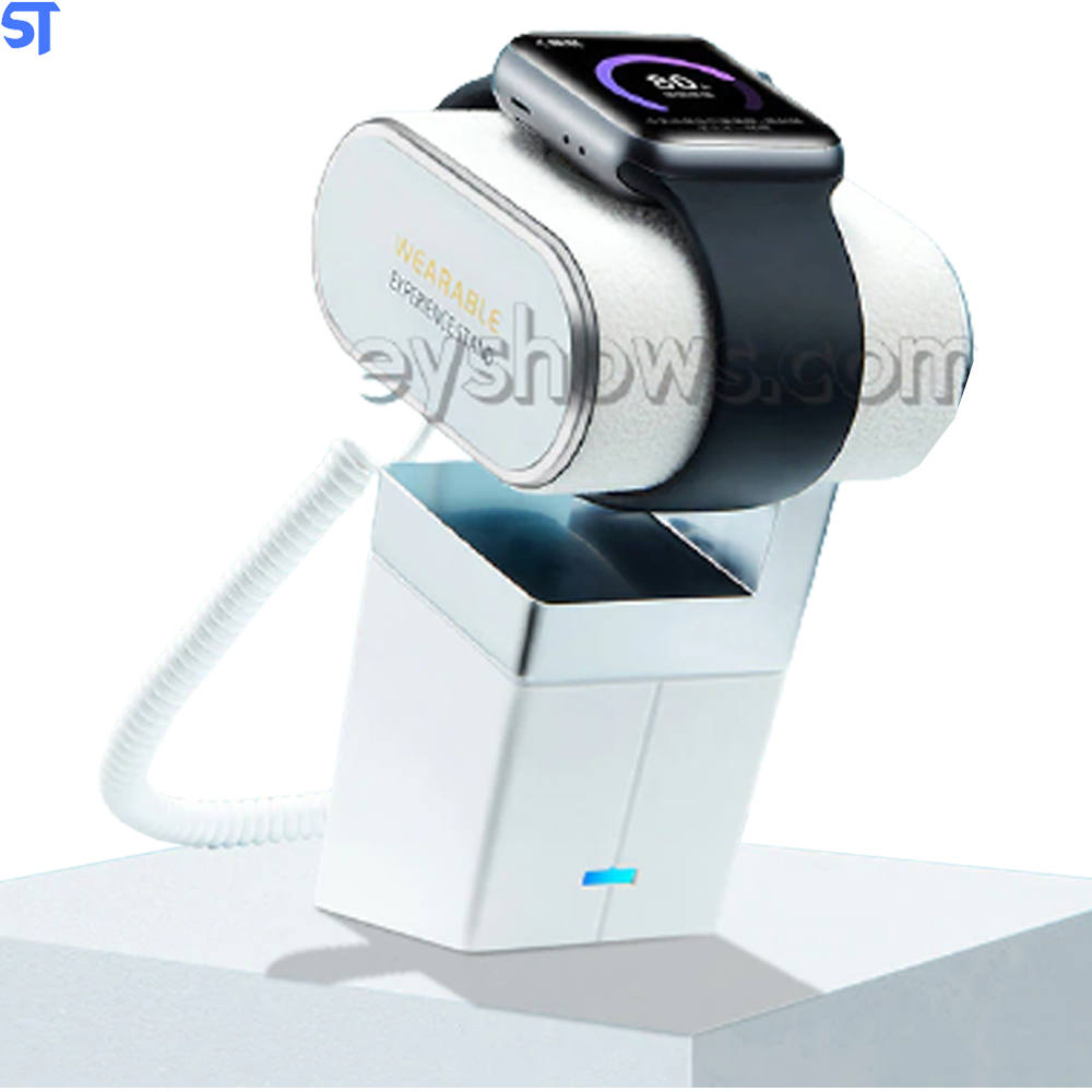 Sistema De Segurança Para  Expor iWatch Com Controle Sem Fio