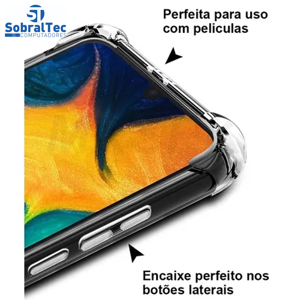 Capa De Silicone Transparente Anti Impacto A12
