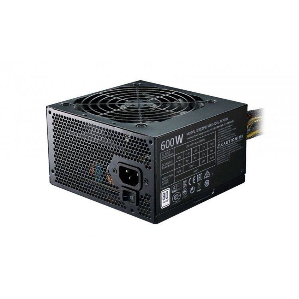 Fonte Atx Real Cooler Master Elite v3 600W Full Range - Mpw-6001