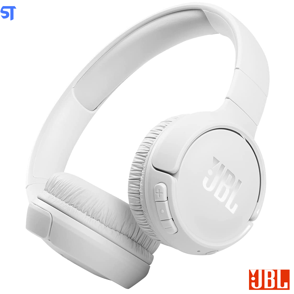 Fone de Ouvido Bluetooth JBL Tune 510BT Pure Bass Branco - JBLT510BTWHT