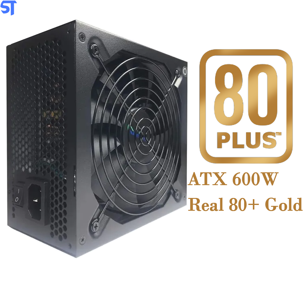 Fonte ATX Gamer 600W Real 80+ Plus EVGA GOLD