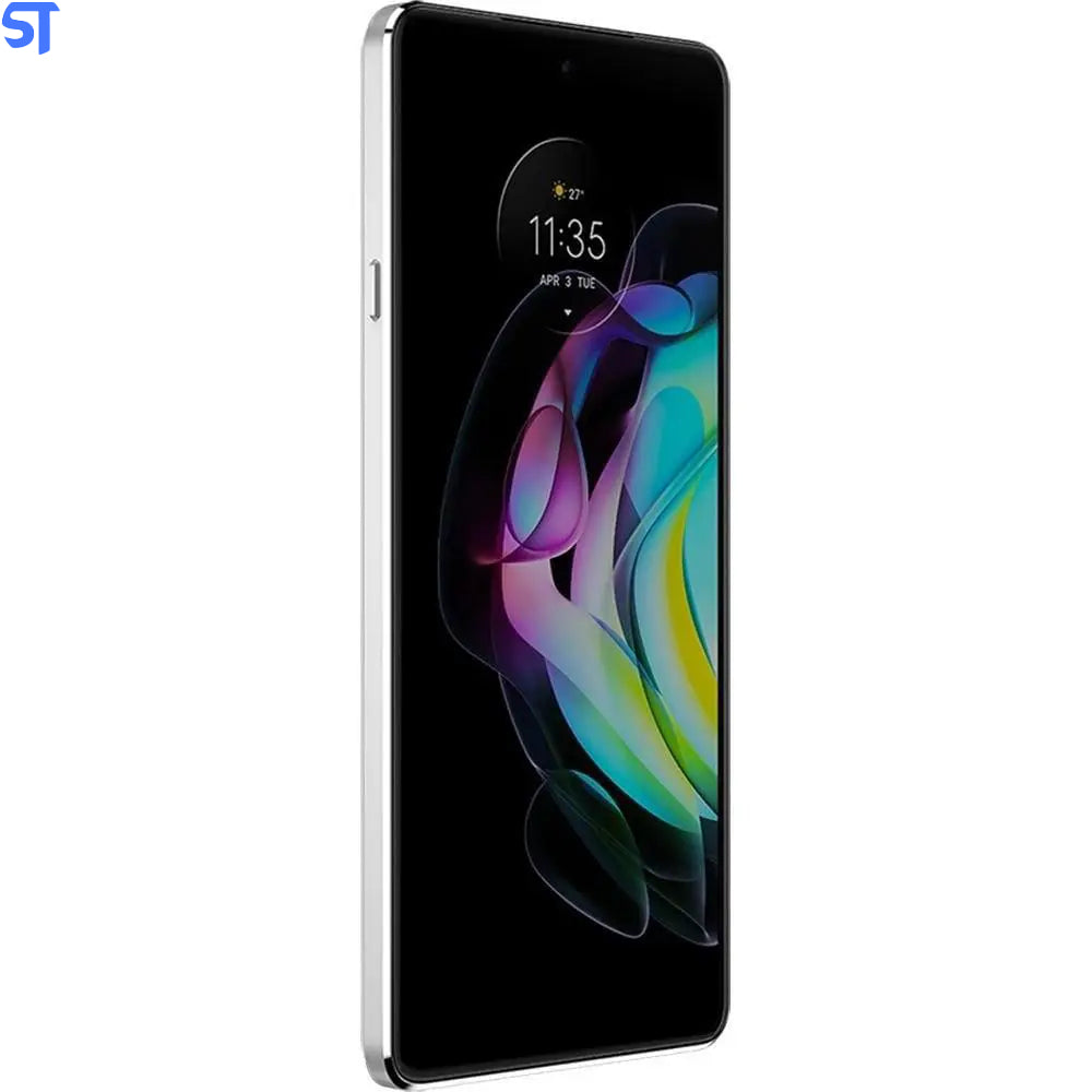 Smartphone Motorola Edge 20 128GB 5G Wi-Fi Tela 6,7'' Dual Chip 8GB RAM Câmera Tripla + Selfie 32MP - Branco