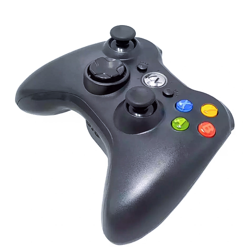 Controle Sem Fio para Xbox 360 Conexão de Modo Duplo Multi Plataforma Preto – YZV