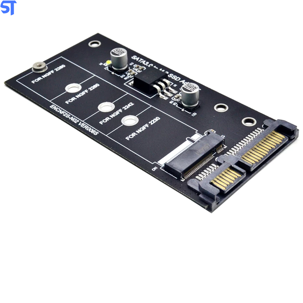 Adaptador de SSD M.2 NGFF Para Sata3 de 2,5 30/42/60/80mm