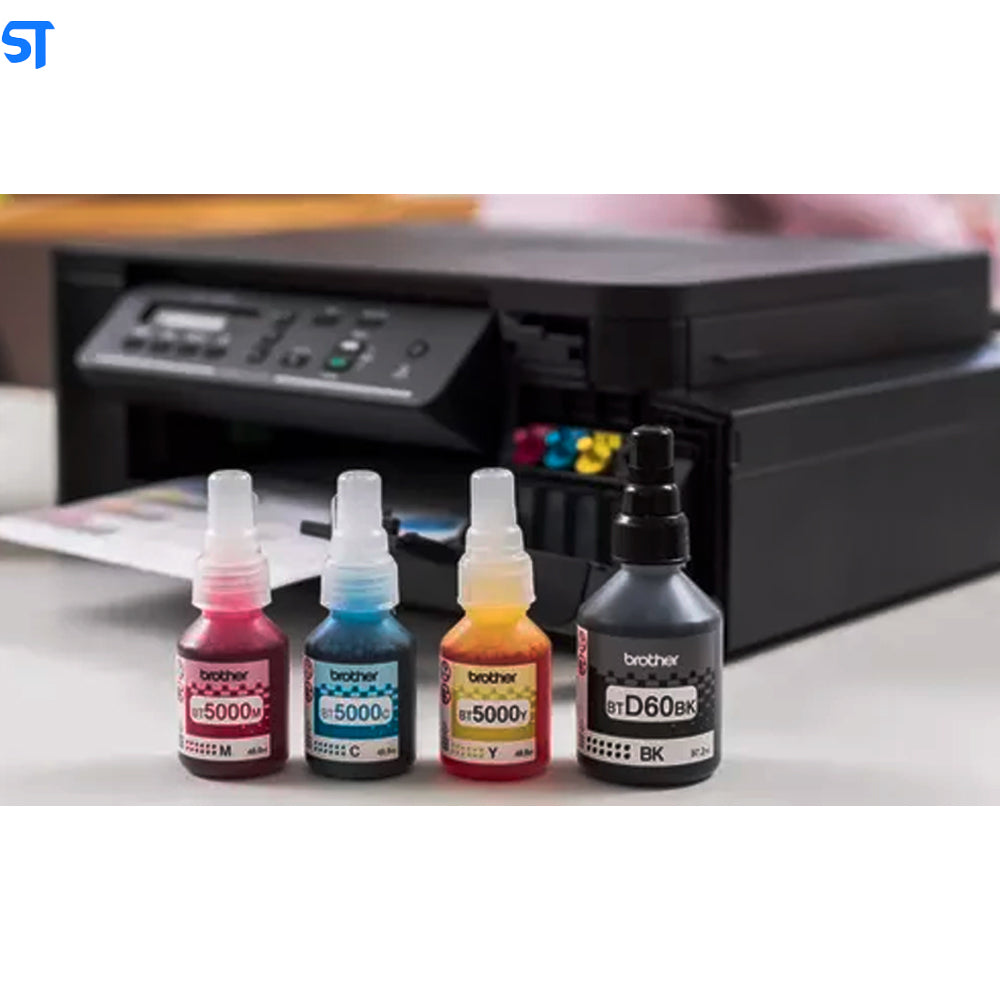 Garrafa de Tinta Brother BT5001C Ciano 5.000 Paginas para HL 74000DW DCP T220 T300 T310 T420W T500W T510W T520W T700W
