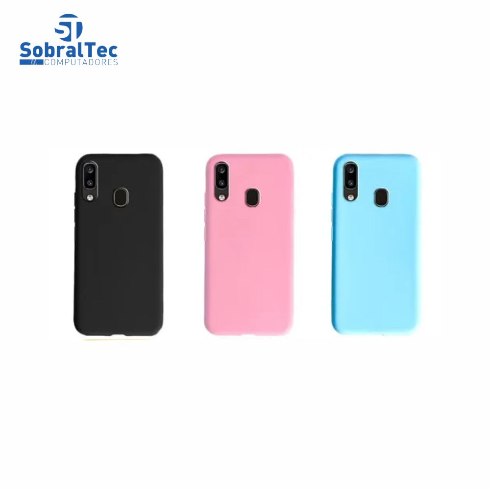 Capa Silicone TPU Varias Cores Borda Anti Impacto Anti-Shock Samsung Galaxy A10s