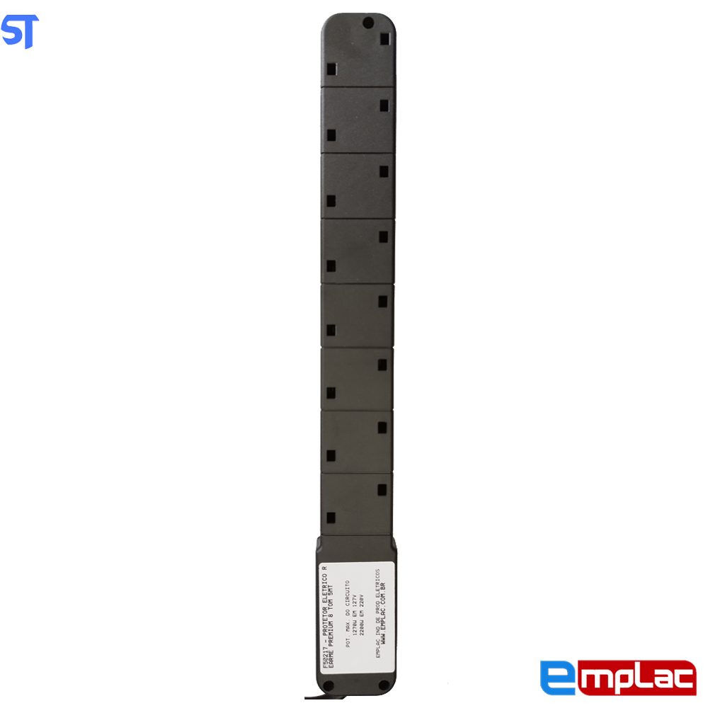 Protetor Eletrico Rearme Premium 8 Tom 5 Metros