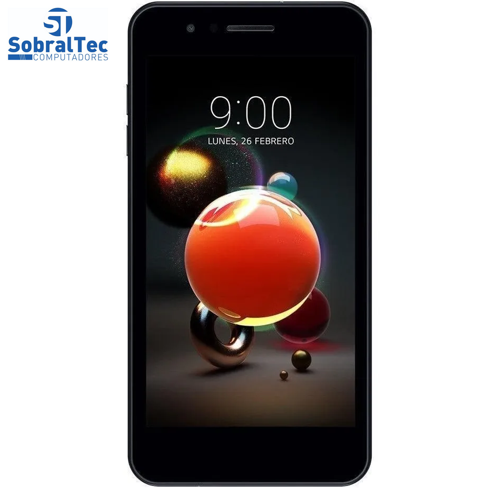 Smartphone LG K9 TV Dual Chip Android 7.0 Tela 5" Quad Core 1.3 GHZ 16GB 4G Câmera 8MP - Preto