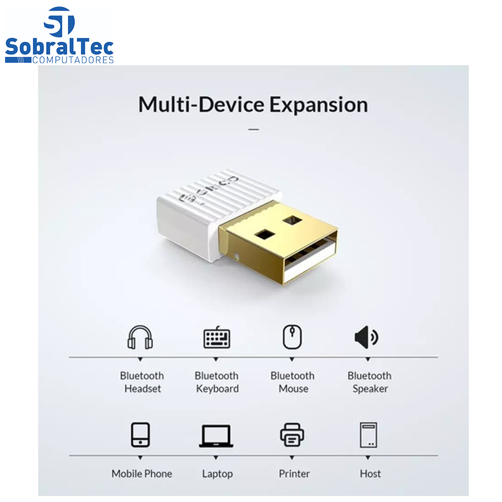 Adaptador Bluetooth 5.0 Orico BTA-508