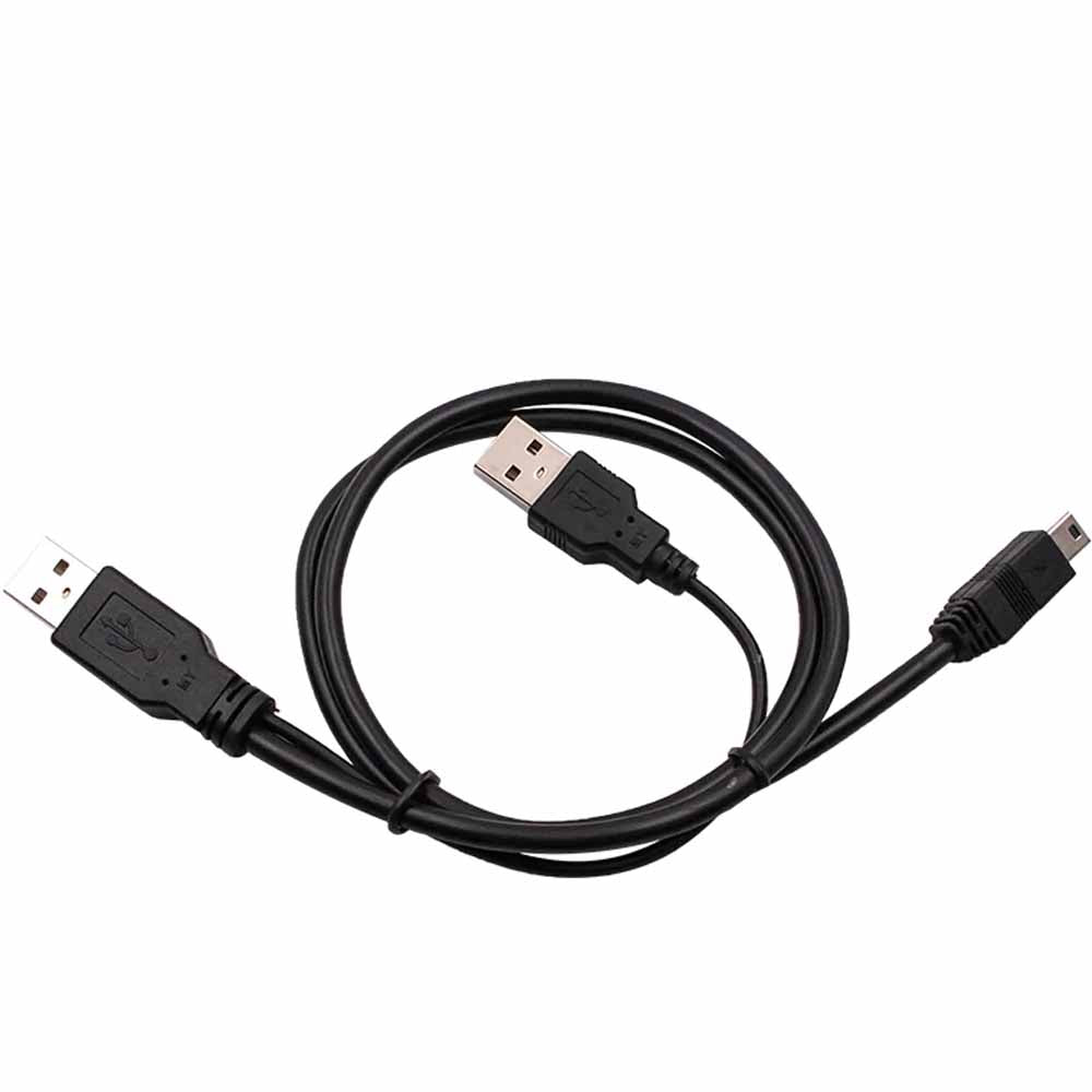 Cabo 2 USB A Macho x 1 Mini USB B Macho