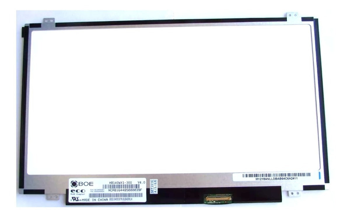 Tela Notebook Display Lcd 14" Slim B140XW03 V.0 H/W:0B F/W:1