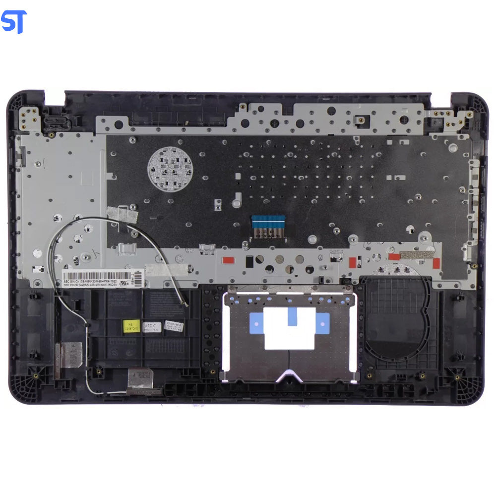 Teclado Notebook Samsung NP350XAA - Com Topcover S/ TouchPad - Preta