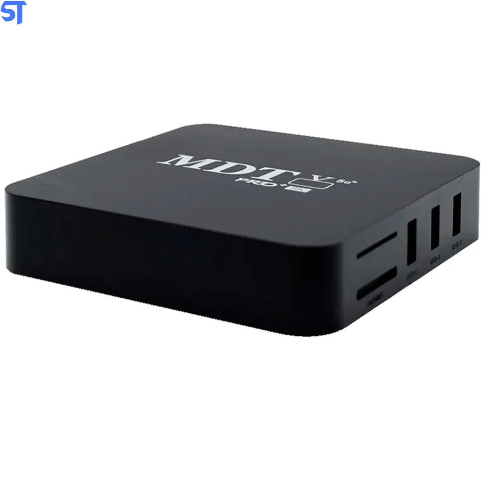 Receptor TV Box MDTV 8K / 5G / 256GB / 32GB RAM / Android 11.1 - Preto