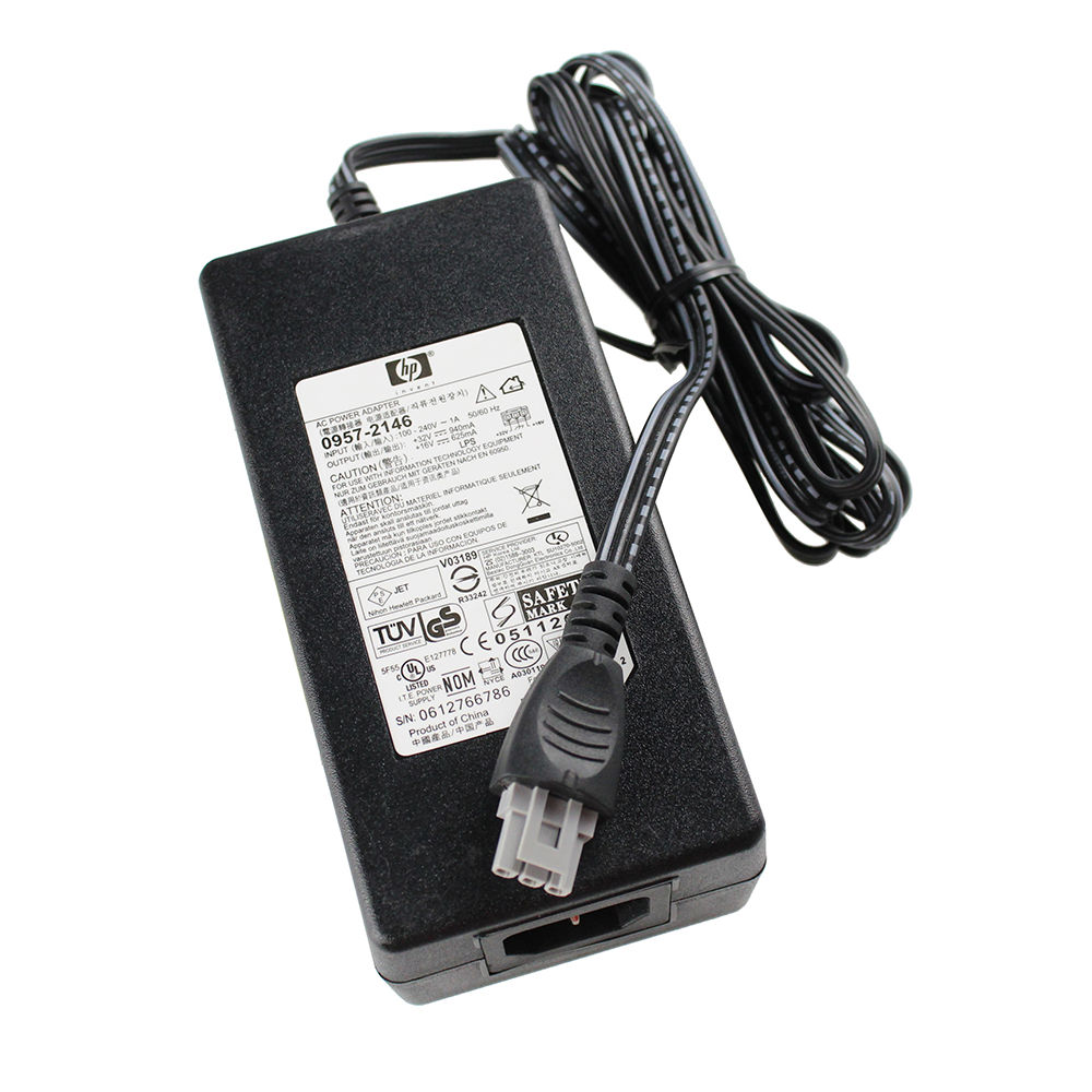 Fonte Para Impressora Hp 32V 625mA 0957-2153- Plug Cinza
