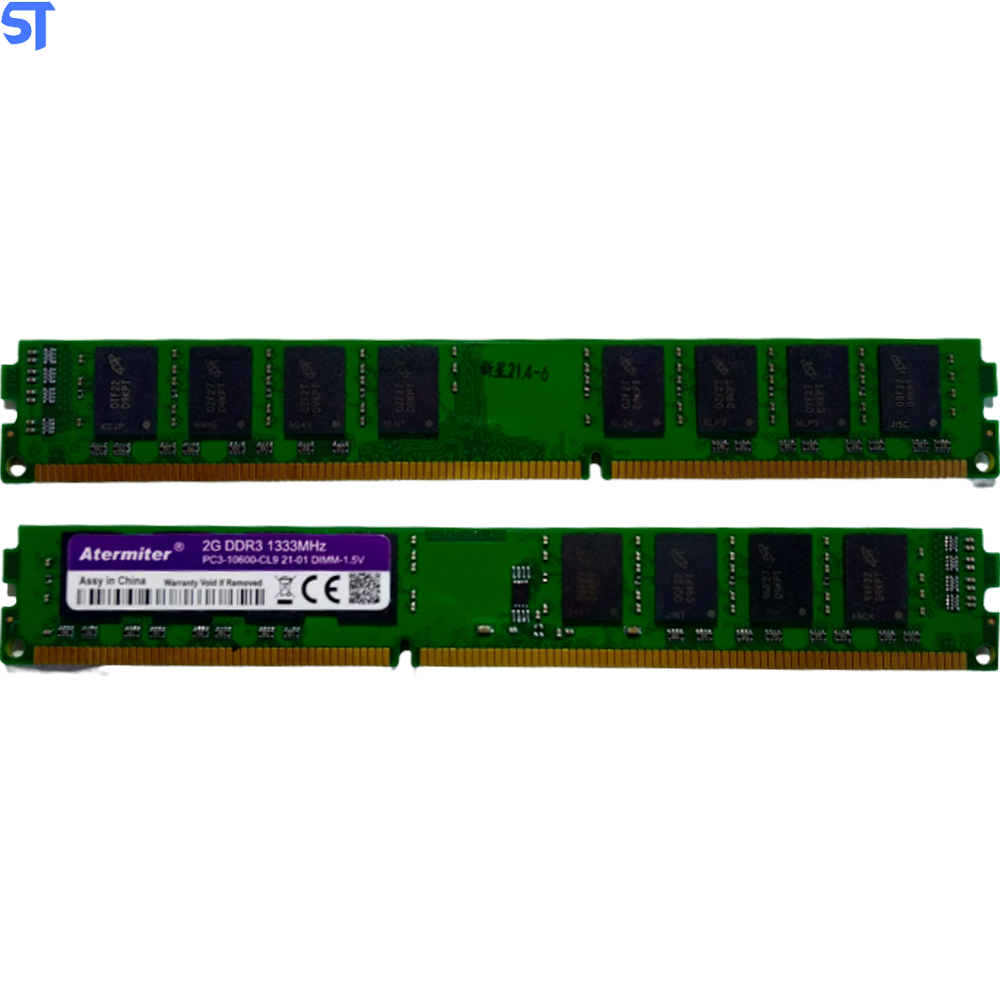 Memoria Ram Desktop DDR3 2GB 1333MHz Atermiter Para Intel