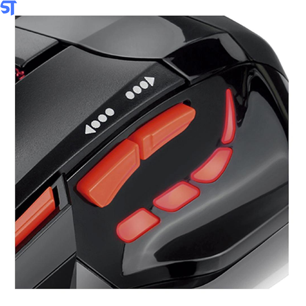Mouse Optico Xgamer Fire Button Usb 2400dpi Preto e Vermelho - MO236