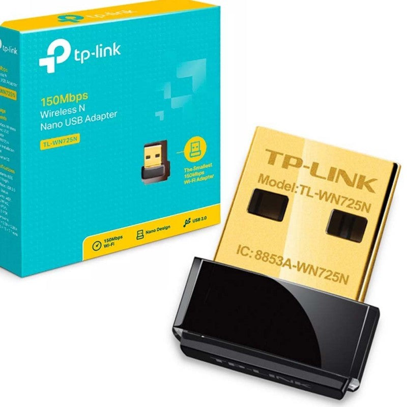 Nano Adaptador USB Wireless 150Mbps TL-WN725N - TP-Link