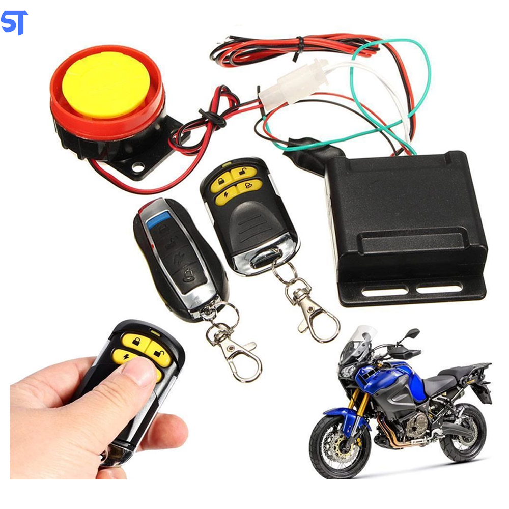 Alarme de Segurança 12v Para Moto a Prova de Água Super Seguro - Master Racing