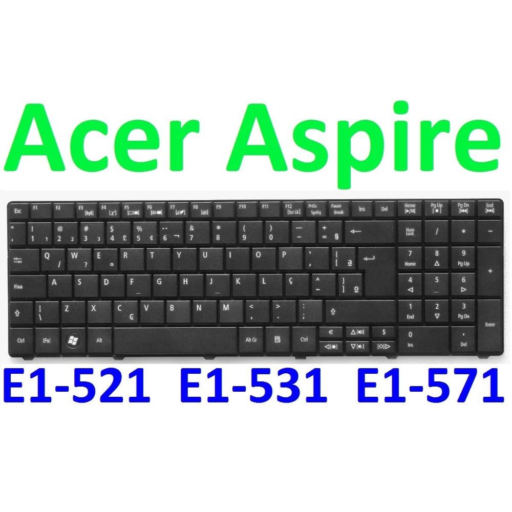 Teclado Notebook Acer E1-571-E1-531 Preto-BR