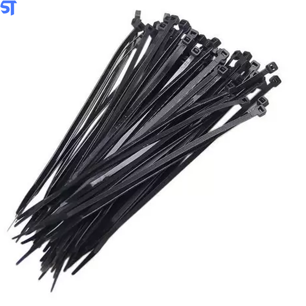 Abraçadeira Enforca Gato de Nylon 2,5X100mm 100PCS - Preta