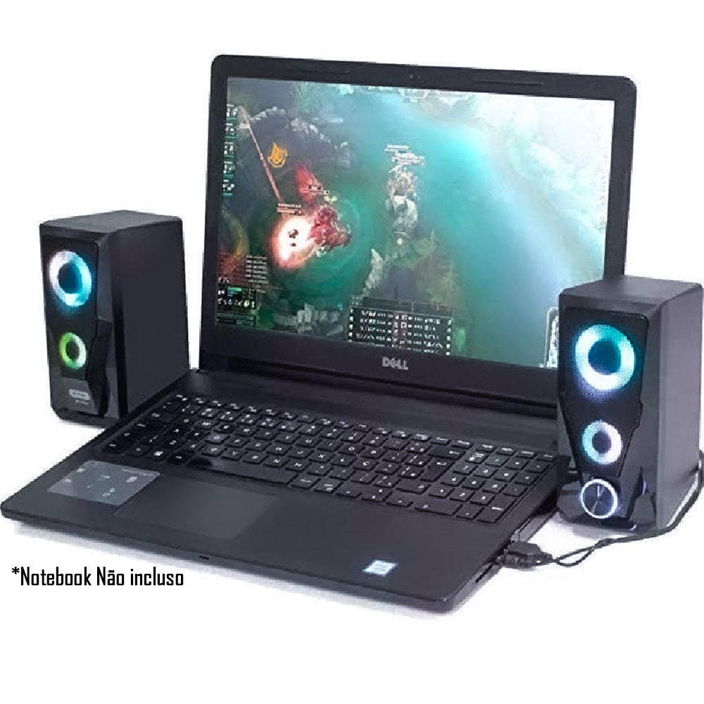 Caixa de Som Para Computador Knup - KP-6039