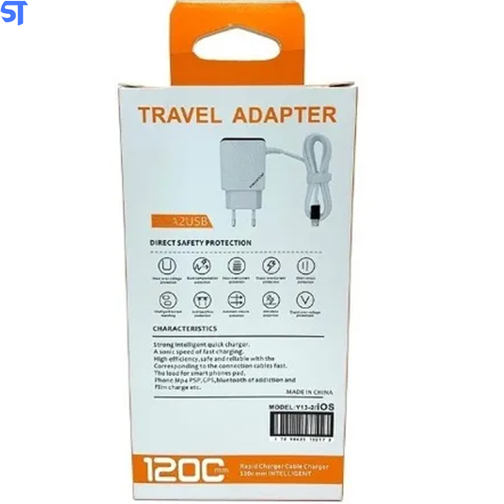 Carregador Rápido Para Iphone Com Duas Usb 3.1A H'maston Y13-2