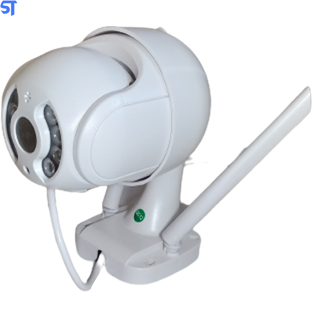 Câmera IP Mini Speed Dome WI-FI Externa 2MP Com Entrada Para Cartão SD -Alerta De Duas Vozes- Detecção Humana Áudio