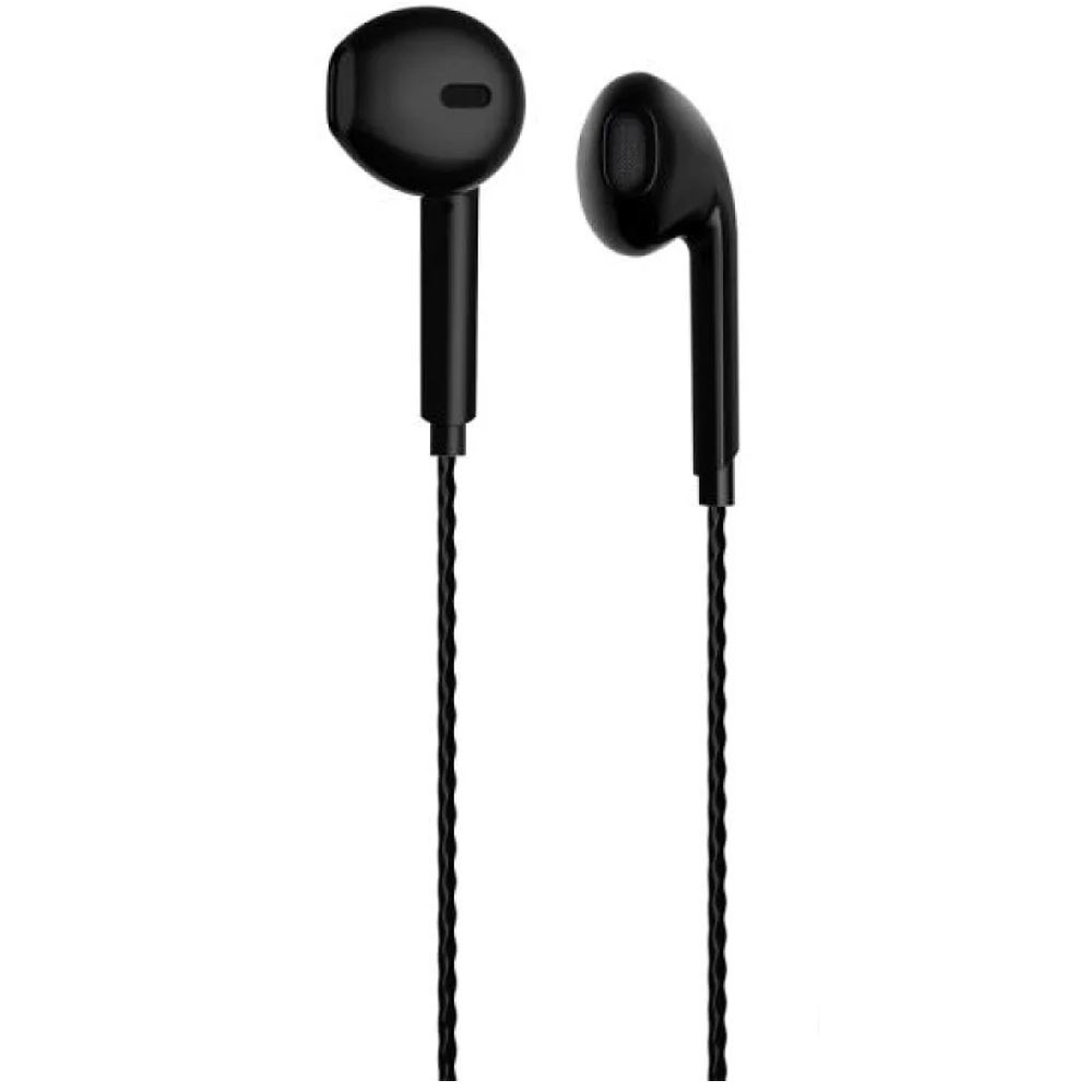 Fone de Ouvido Intra Auricular EH104 Preto Lenovo Lecoo