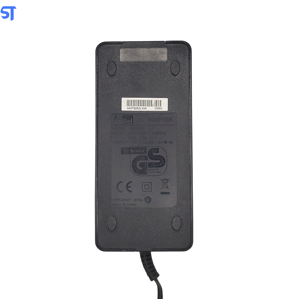 Fonte de Alimentação 12V - 3,33A AC Adapter AC Bel Pino 5,3mm x 2,3mm Modelo: ADA027