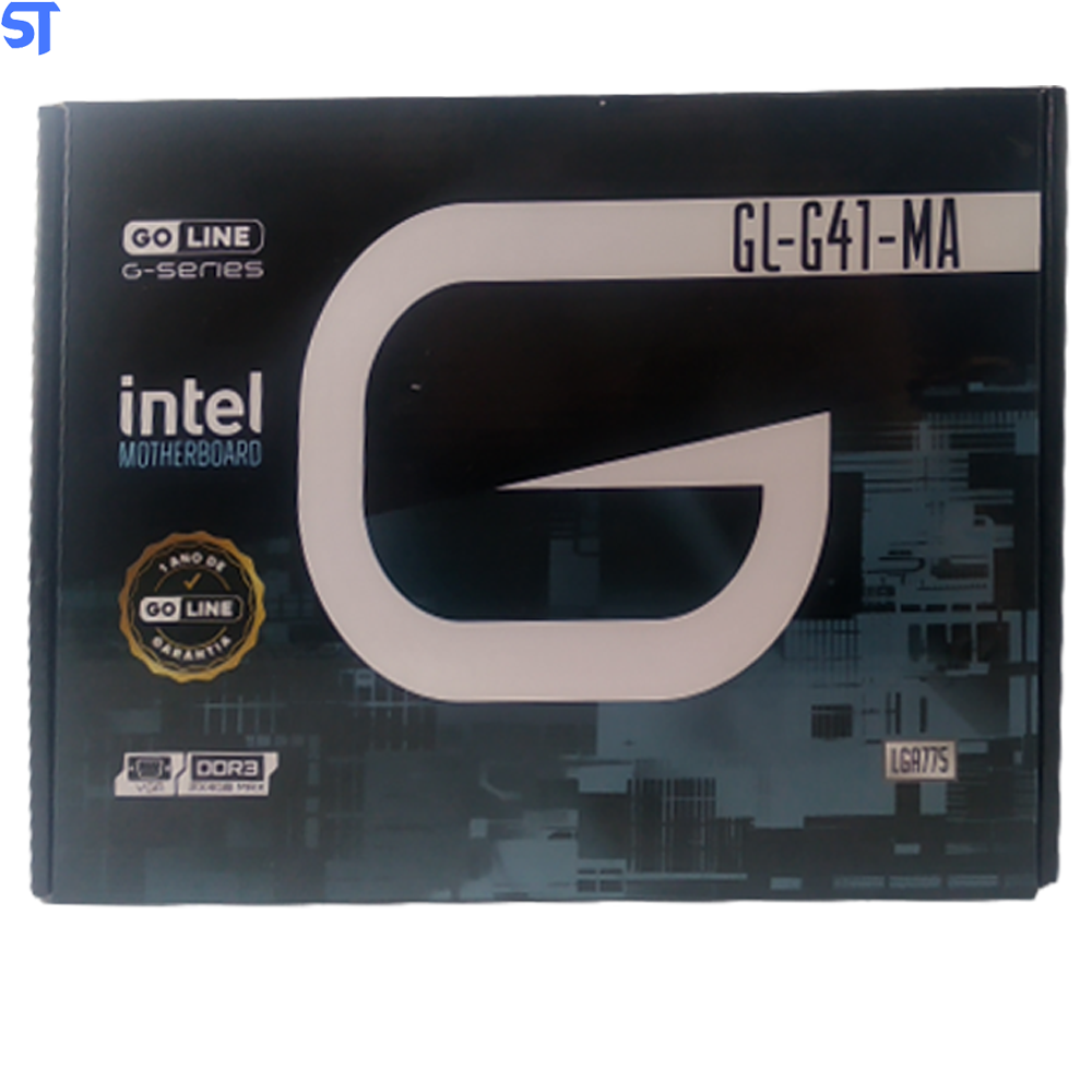 Placa Mãe Soquete 775 / DDR3 GoLine G41 GL-41-MA G41
