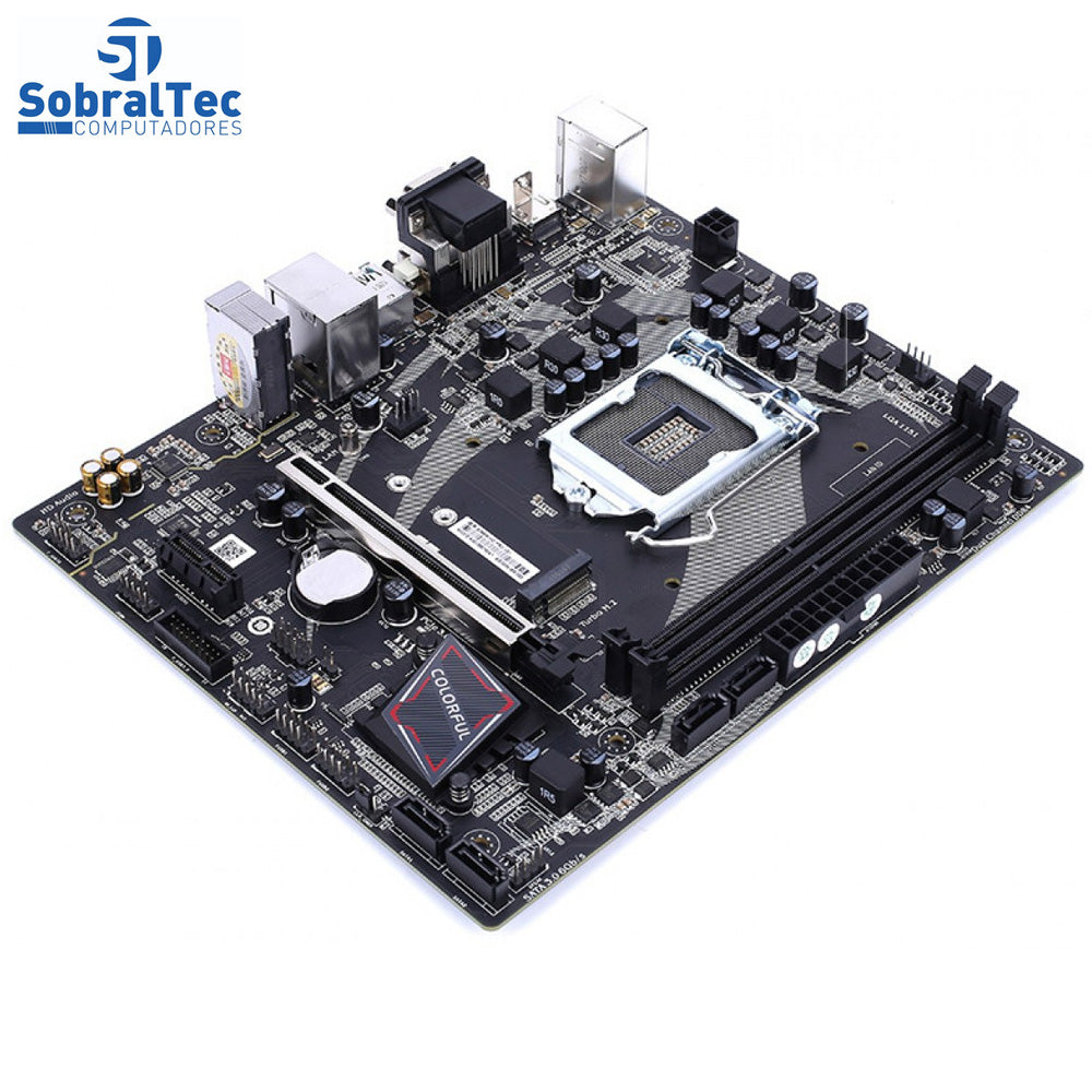 Computador Intel Core i3- 9100F - Memoria Ram DDR4 4GB - SSD 240GB M.2 NVME-C3Tech ATX 500w Teclado Mouse e Cabos