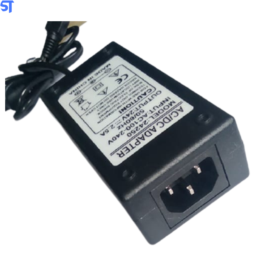 Fonte Para Impressora Epson 24V 2.5A 24250 Com Cabo De Força