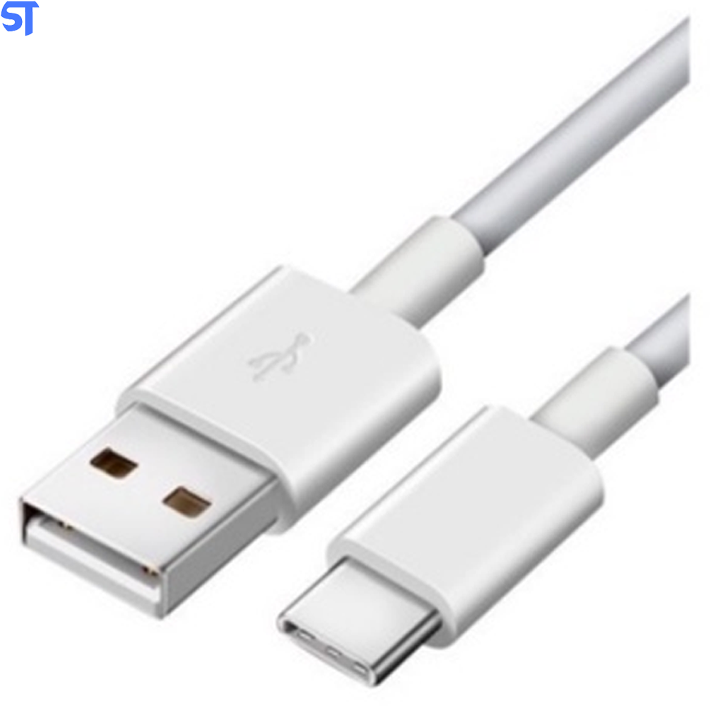 Cabo de Carregador Tipo-C Para USB Branco KAP-305-TY Kapbom