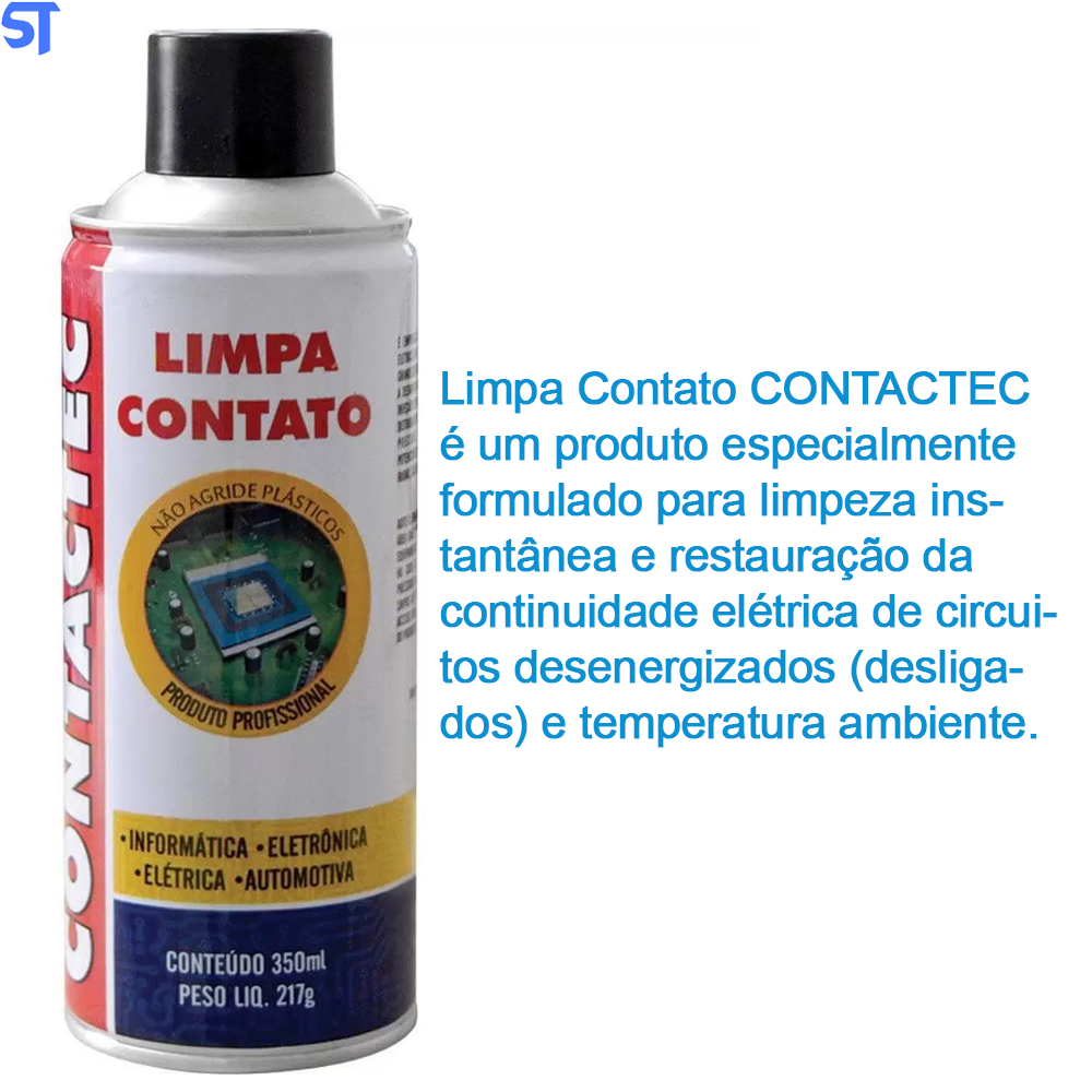 Limpa Contato Contatec Aerossol Implastec 217G/350ML
