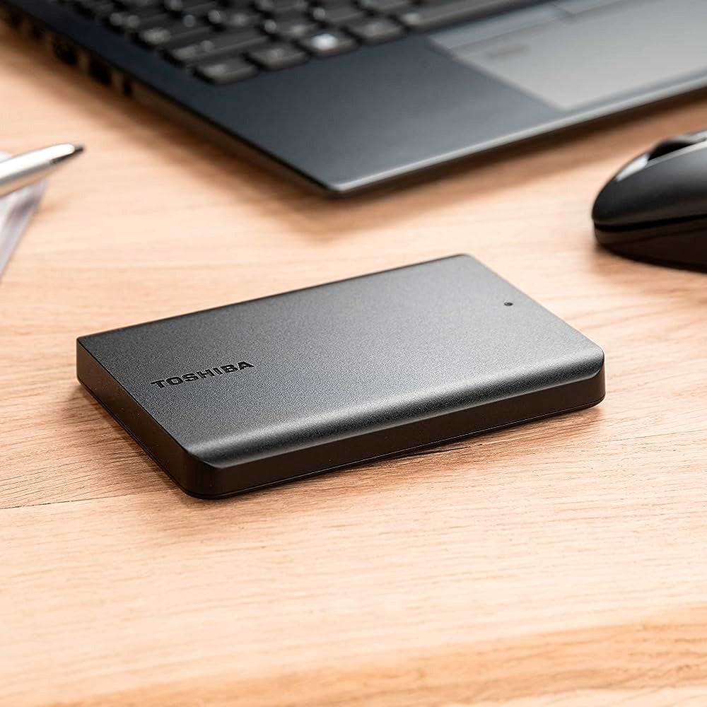 HD Externo Toshiba Canvio Basics 1TB / USB 3.0 - Preto (HDTB510XK3AA)