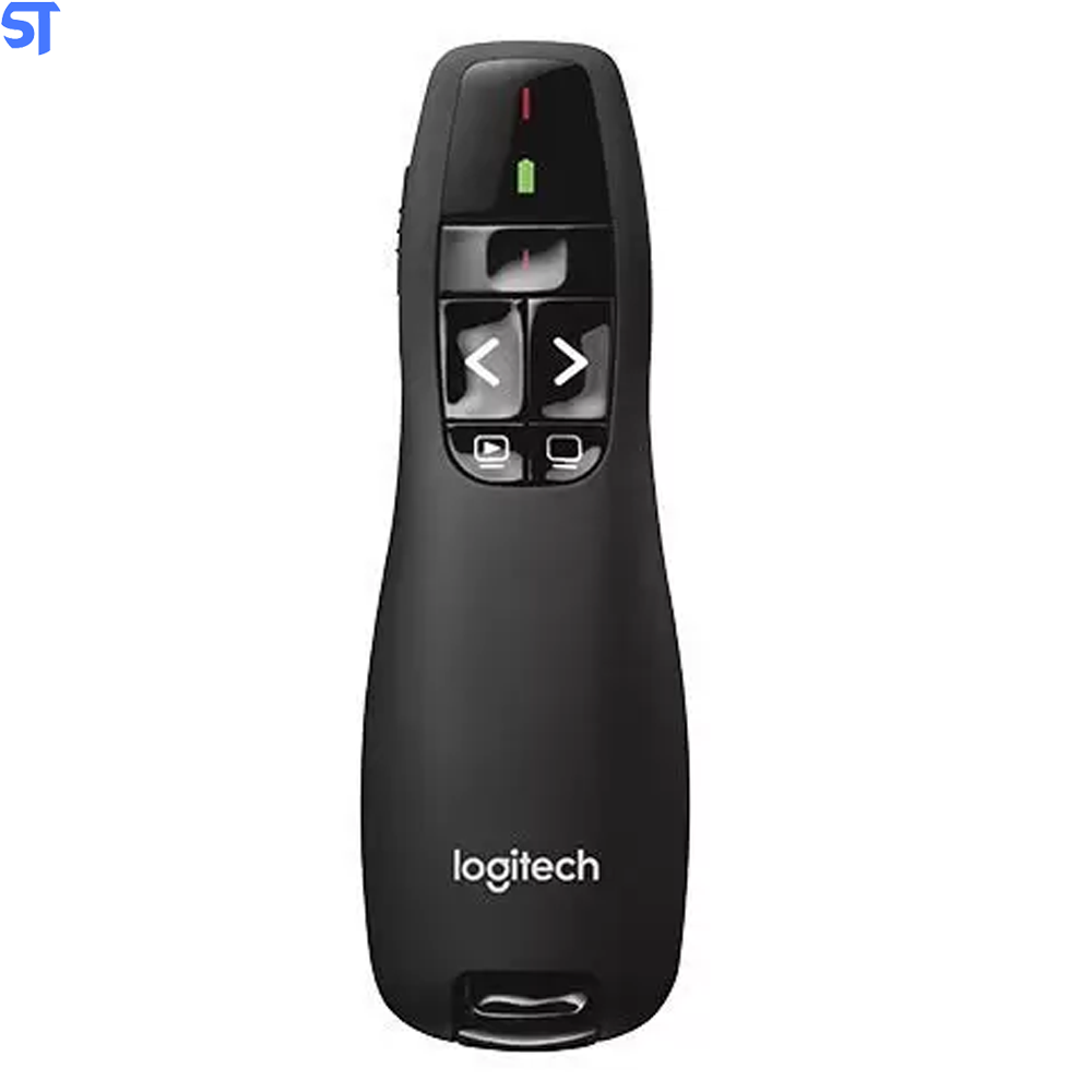 Apresentador de Slider Sem Fio Logitech Laser Wireless R400