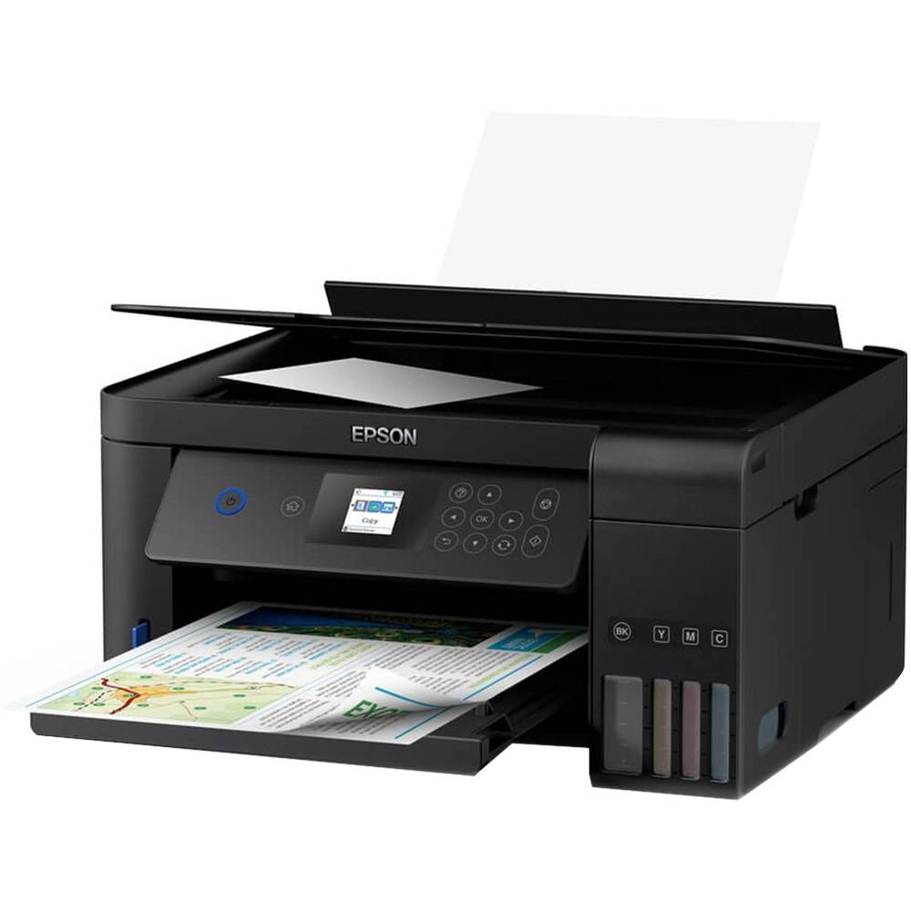 Impressora Multifuncional Epson EcoTank L4160 - Tanque de Tinta Colorido Wi-Fi USB- C11cg23302
