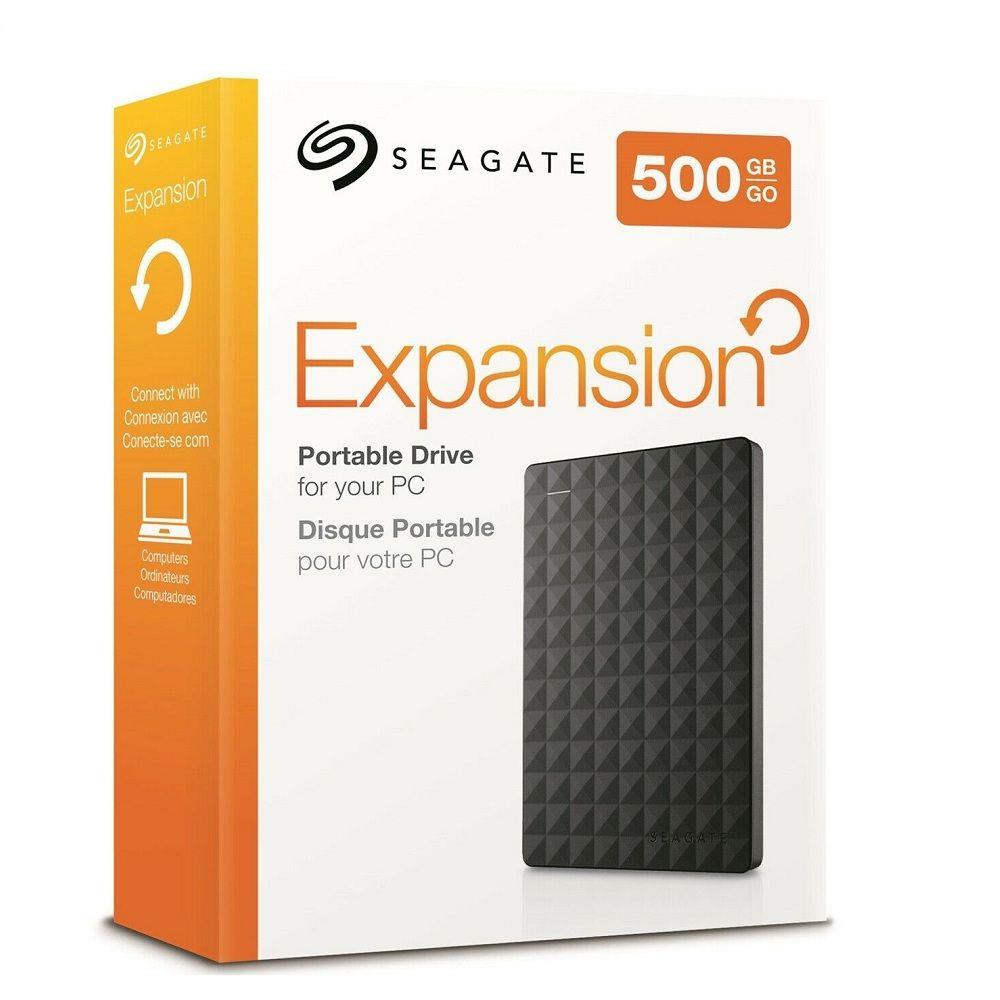 HD Externo 500GB Seagate Expansion STEA500400 USB 3.0 Compacto