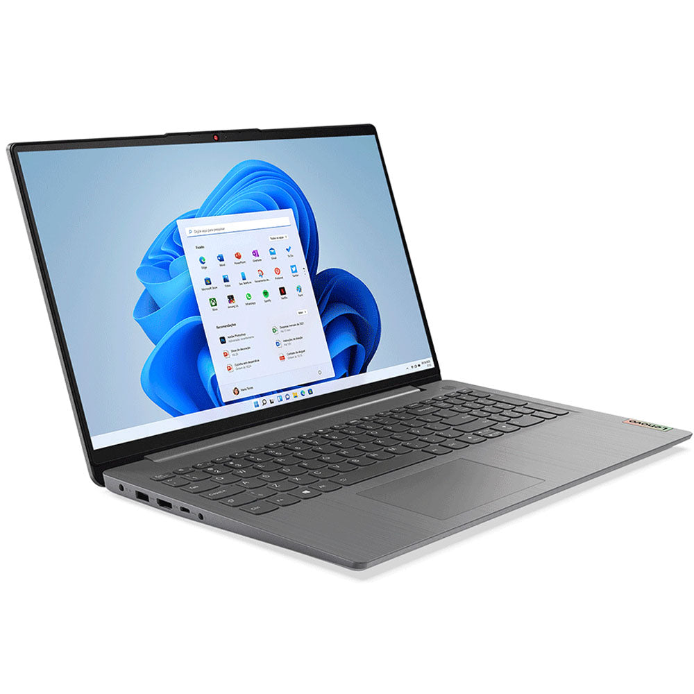 Notebook Lenovo IdeaPad 3i Intel Core i5 8GB - 256GB SSD 15,6” Full HD Windows 11 82MD0007BR
