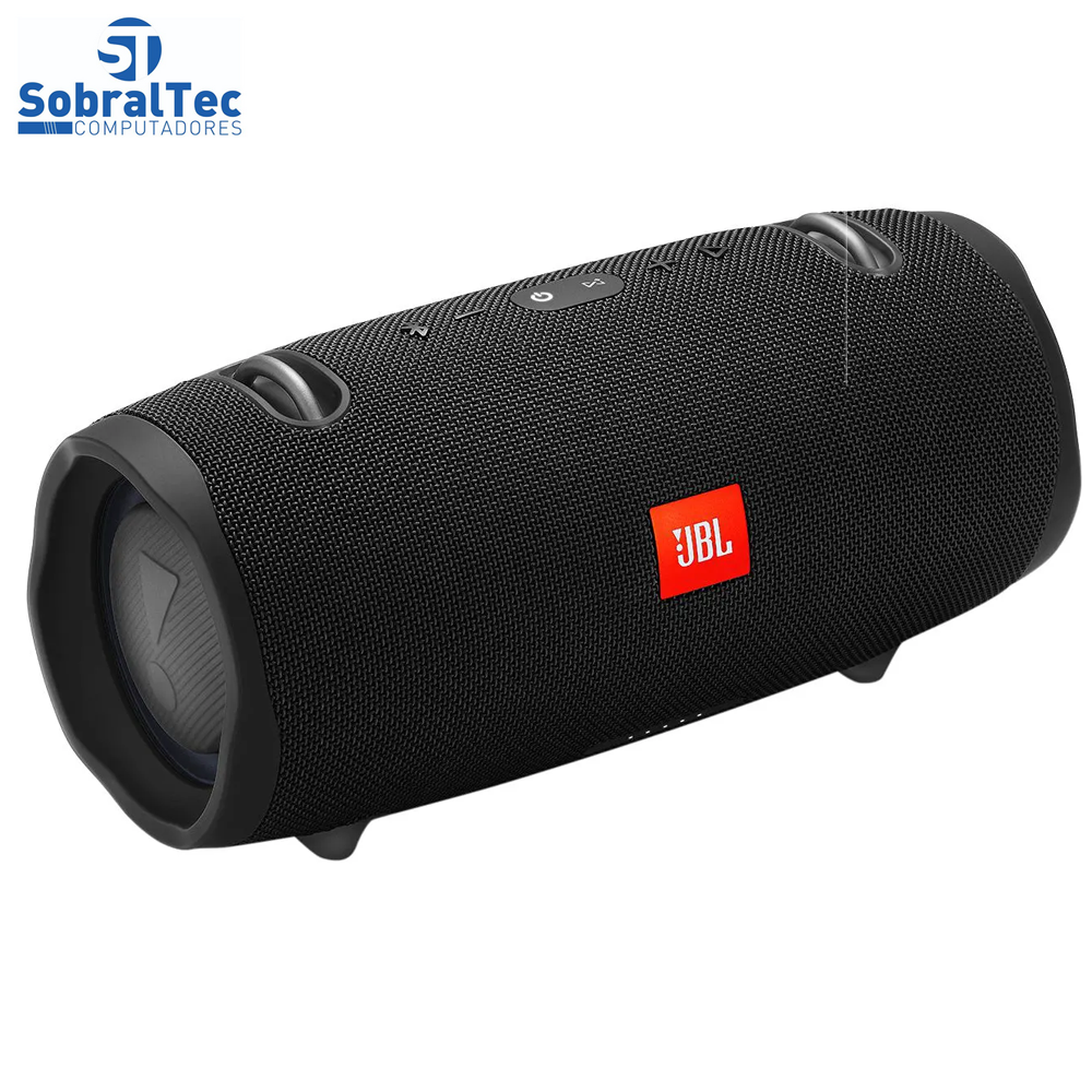 Caixa de Som Bluetooth JBL Xtreme 2 à Prova dÁgua - Portátil 40W- Preto