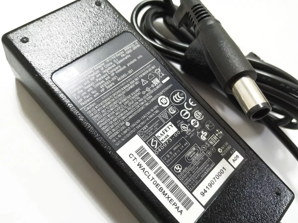 Fonte Notebook Hp 19,5v 4,74a 90w-PA1900 N136 -Pino Grosso