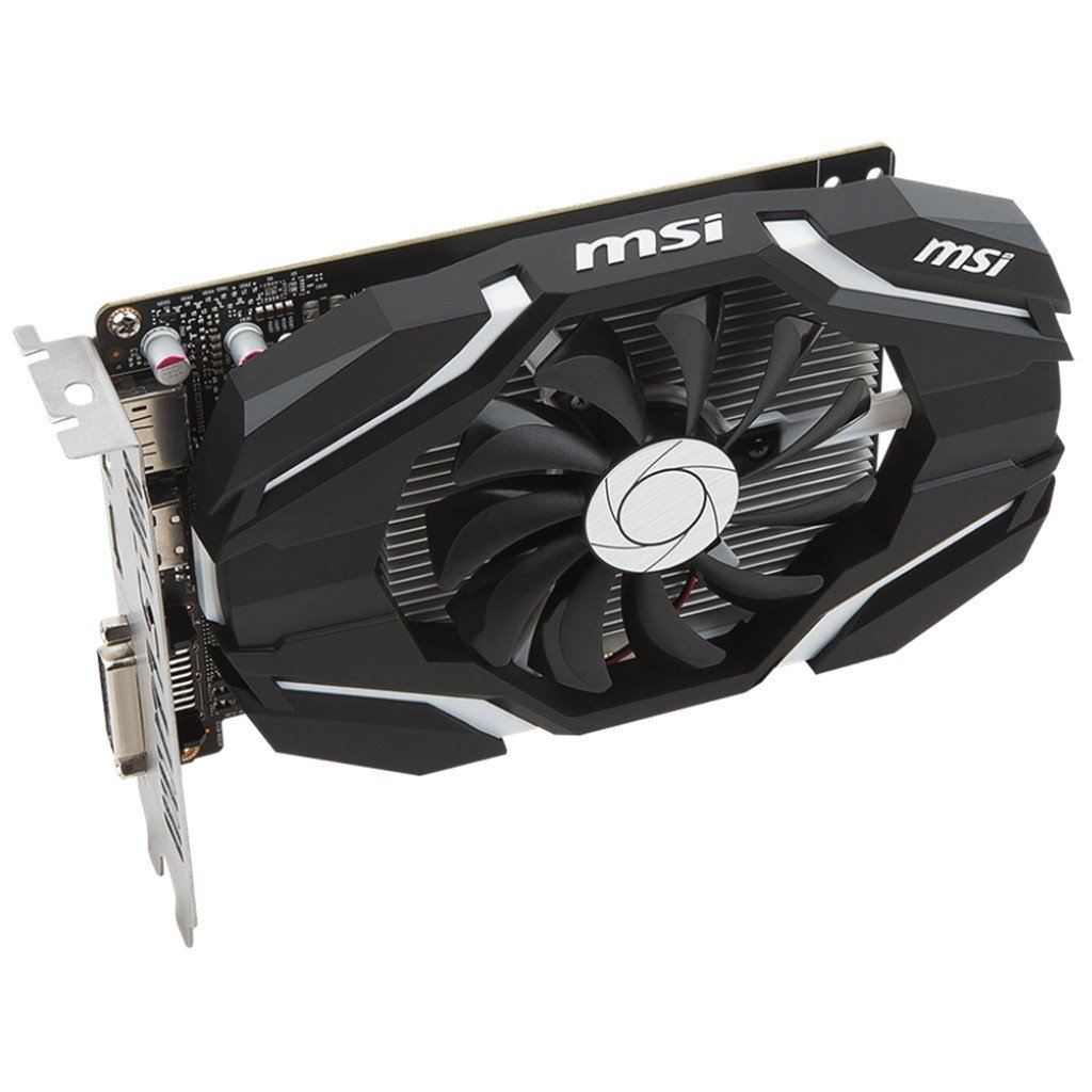 Placa de Vídeo MSI GeForce GTX1050 Oc 2GB DDR5 PCI