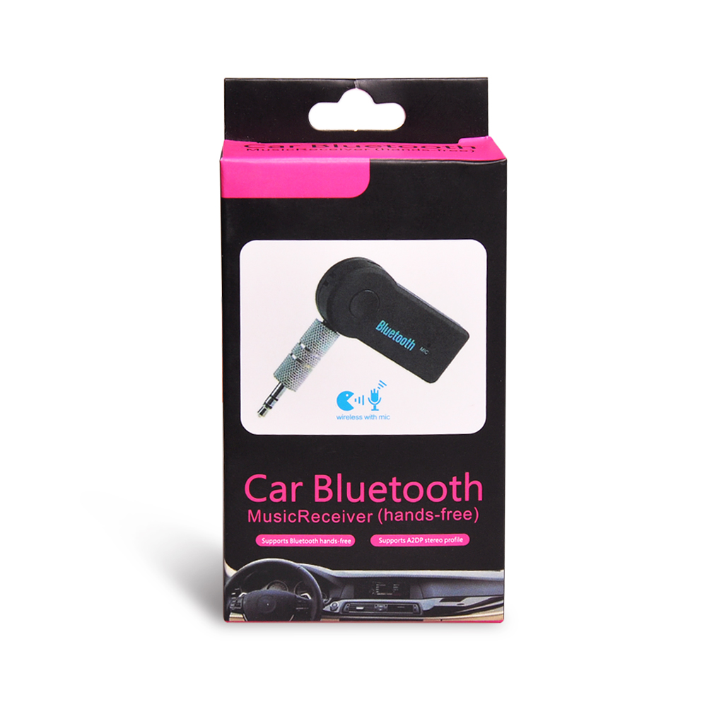 Adaptador Áudio Receptor Música Car Bluetooth Usb Veicular E Som