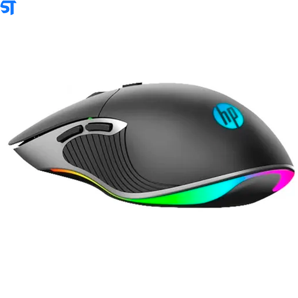 Mouse Gamer USB, 2400 DPI, RGB, Preto - M280- Hp