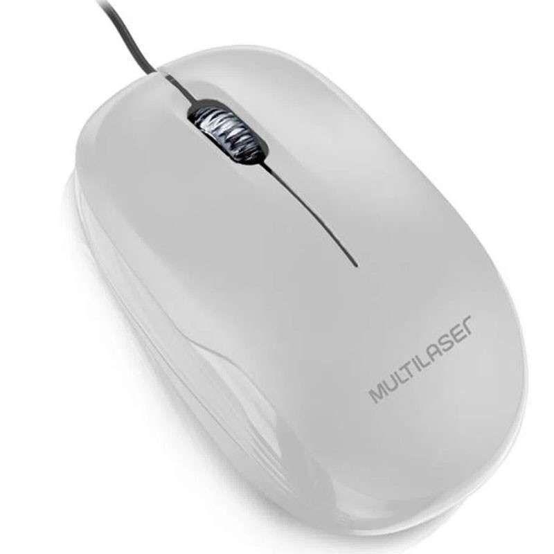 Mouse Box Óptico 1200dpi Usb Branco Multilaser
